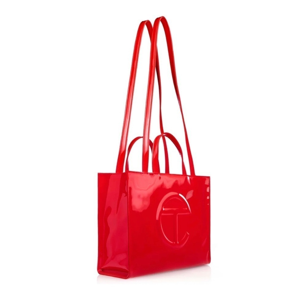 Medium red patent leather Telfar